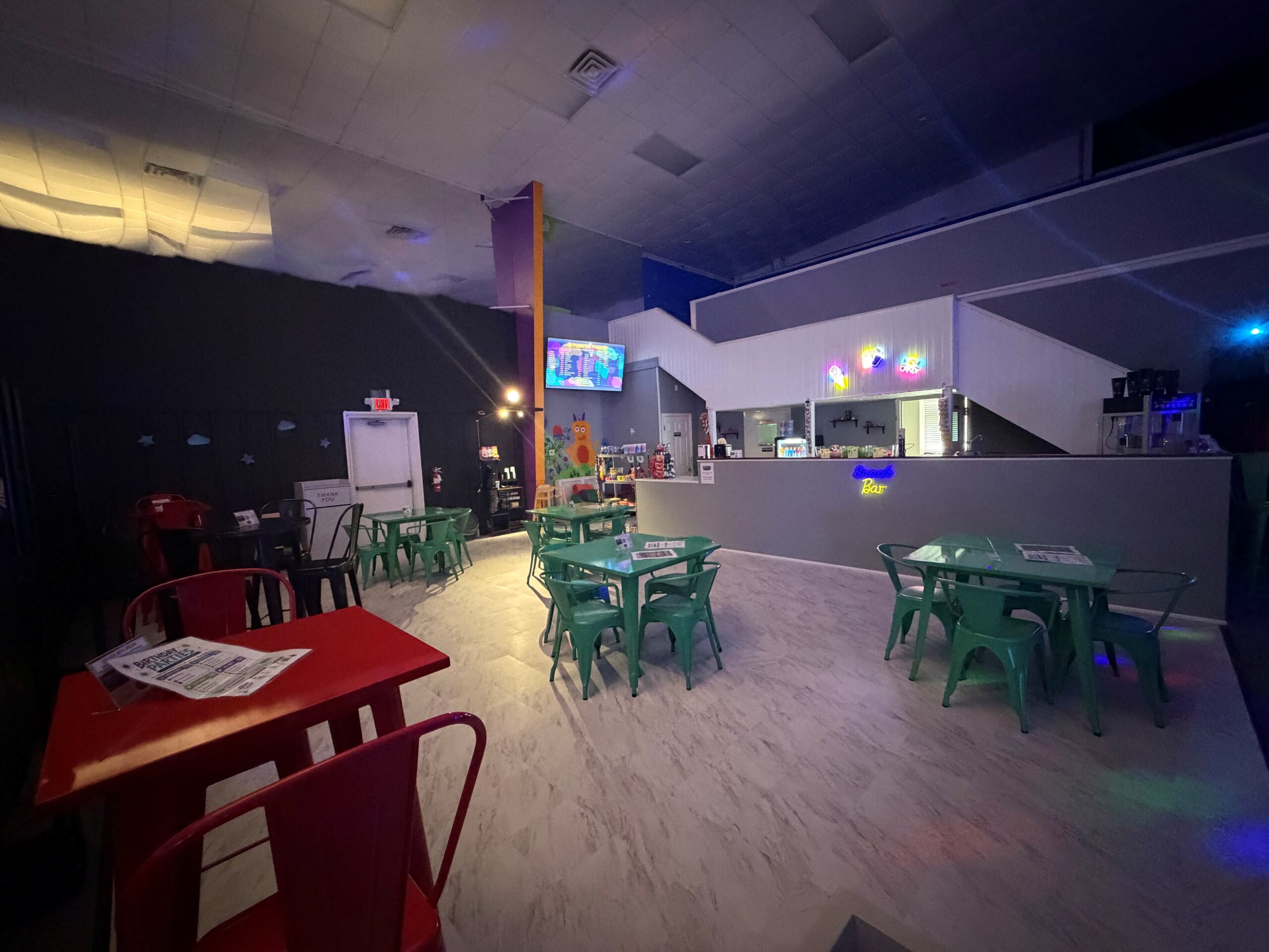Snack bar at Funatics Family Fun Park