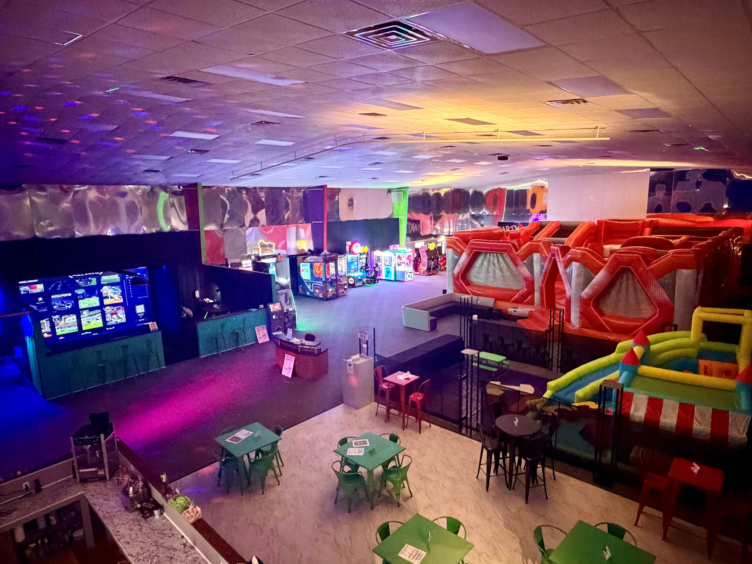 Inside Funatics Family Fun Park