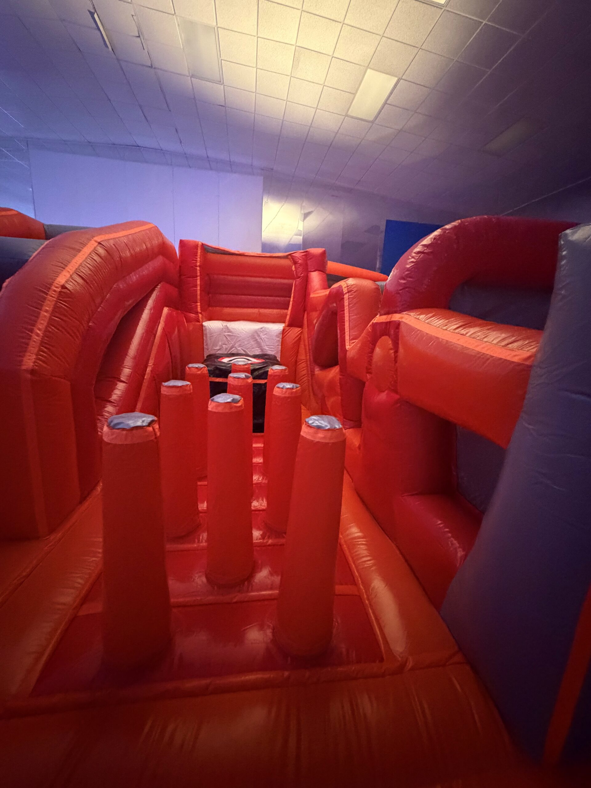 Inflatable attractions at Funatics